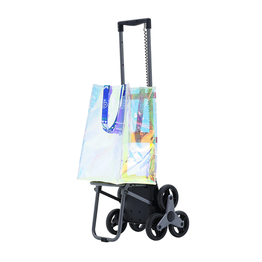 66lbs Electric Stair-Climbing Shopping Cart EzStep