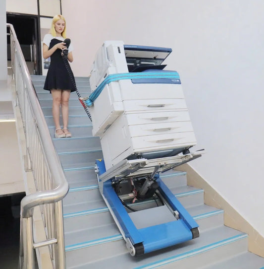 Move Heavy Copier Upstairs with Stair Climbing Trolley: Step-by-Step Guide