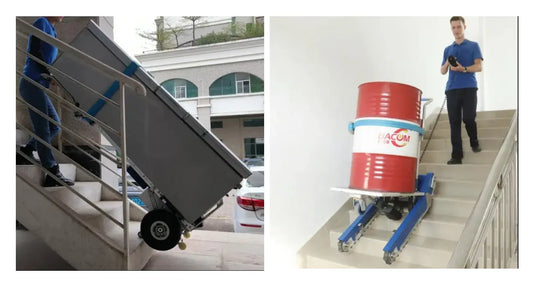 Which is better: tracked or wheeled stair climbing dolly?