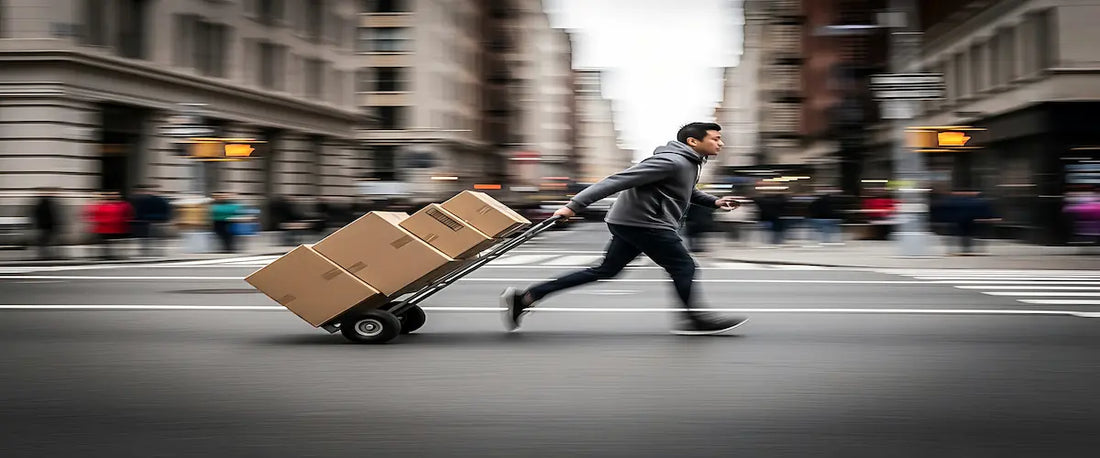 moving home with a heavy duty dolly