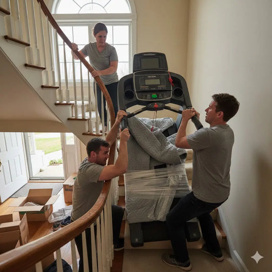 How to Move a Heavy Treadmill Downstairs Safely: 2026 Guide