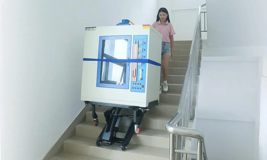ct250s heavy duty dolly for stairs, easy and effortless transport