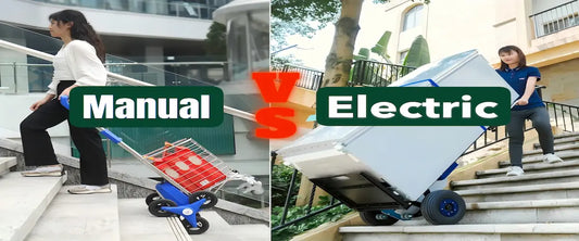 Difference Between Manual and Electrical Stair-Climbing Dolly