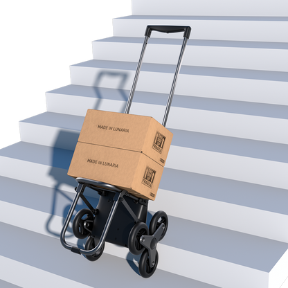 66lbs Electric Stair-Climbing Shopping Cart EzStep