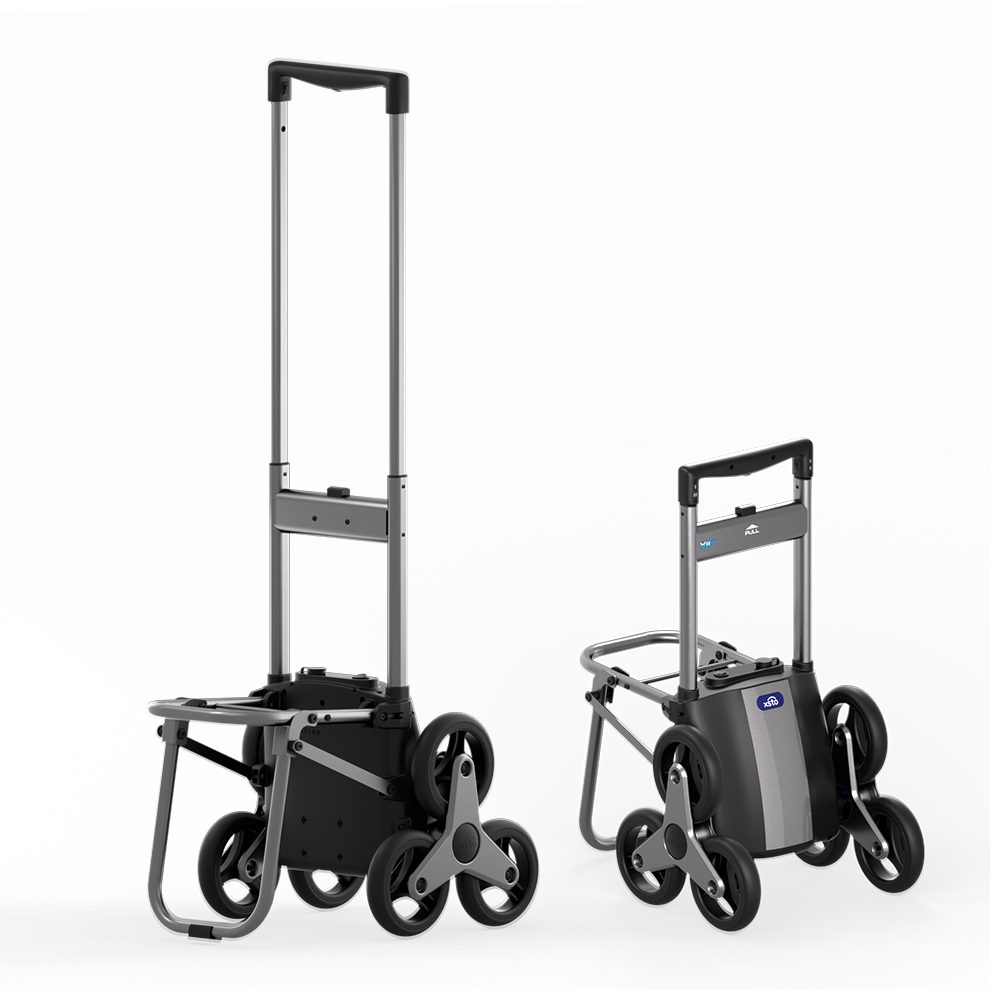 66lbs Electric Stair-Climbing Shopping Cart EzStep