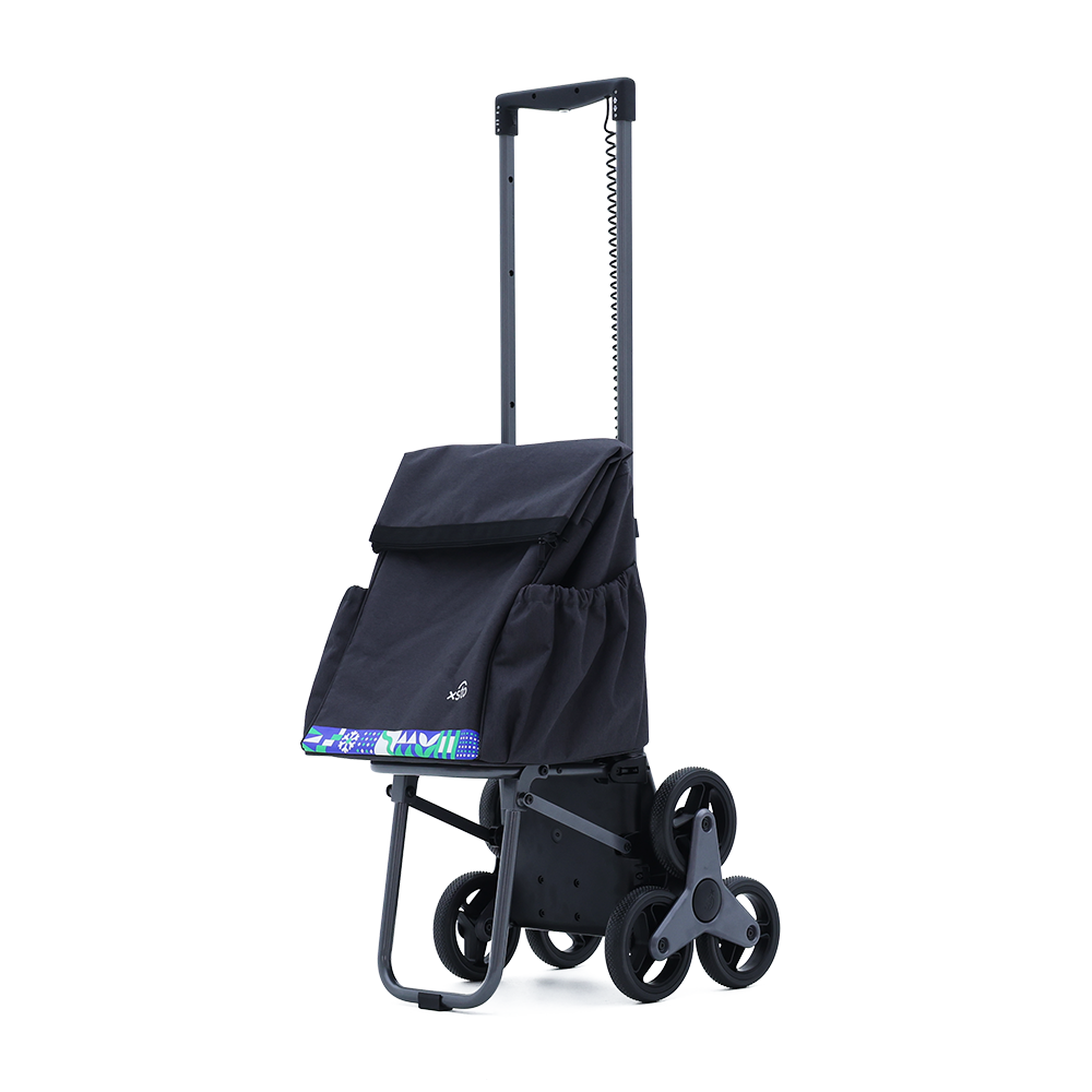 66lbs Electric Stair-Climbing Shopping Cart EzStep