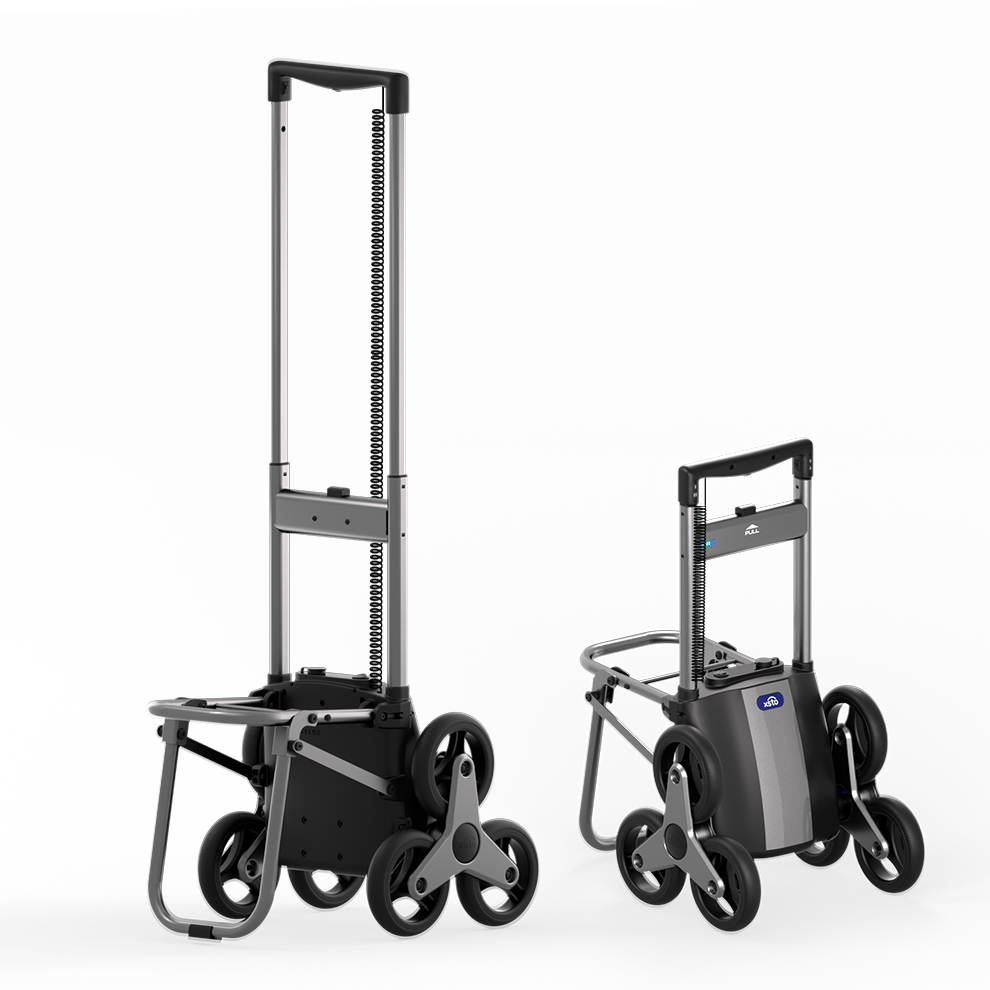 66lbs Electric Stair-Climbing Shopping Cart EzStep